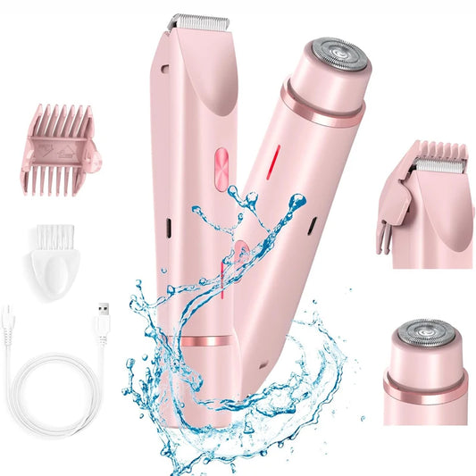 Onyra Professional Electric Razor Women 2024 - 2-in-1 Bikini WaterProof