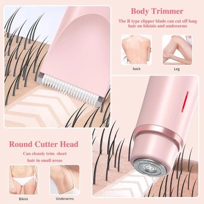 Onyra Professional Electric Razor Women 2024 - 2-in-1 Bikini WaterProof